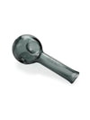 GRAV Pinch Spoon Hand Pipe in Smoke Color, Compact 3.25" Borosilicate Glass, Front View