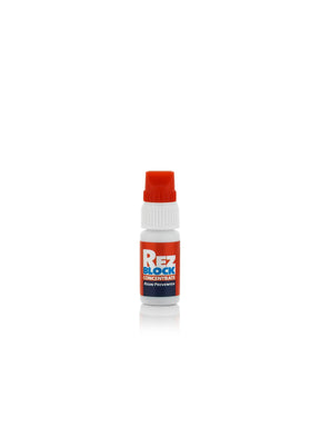 GRAV RezBlock 3ml Mini-Dropper front view on white background - resin preventer for bongs