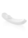 GRAV Rocker Steamroller in White - Compact Borosilicate Glass Hand Pipe with 5" Length