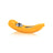 GRAV Rocker Steamroller with Mustard Yellow Silicone Skin - Side View on White Background