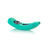 GRAV Rocker Steamroller with Teal Silicone Skin - Side View on White Background