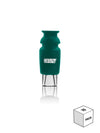 GRAV Silicone-capped Glass Crutch in Dark Teal, Front View, 10 Pack, for Dry Herbs