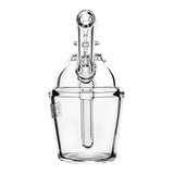 GRAV Slush Cup Pocket Bubbler, 4.25" tall, front view on seamless white background
