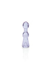 GRAV Small Bell Chillum in Lavender - Compact Borosilicate Glass Hand Pipe Front View
