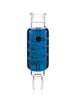 GRAV Stax Glycerin Coil in Blue for Bongs, 7" Height, Beaker Design, Front View on White Background