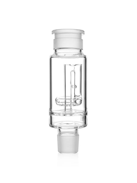 GRAV Stax Halo Perc clear borosilicate glass bong accessory with 34mm joint size, front view