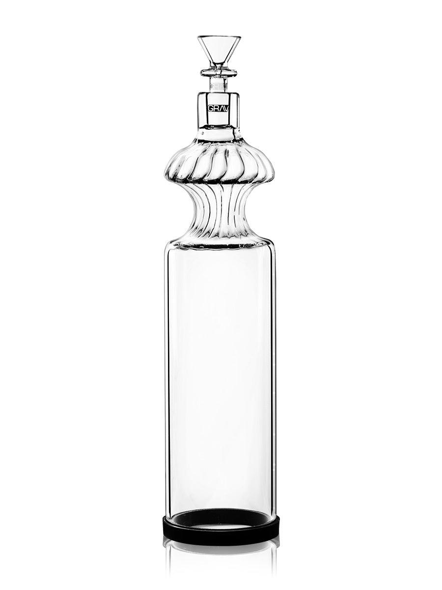 GRAV® Monarch Gravity Bong - Clear Glass with Sleek Design - Front View