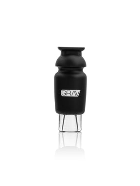 GRAV® Silicone-Capped Glass Crutch - Single, Front View on Seamless White