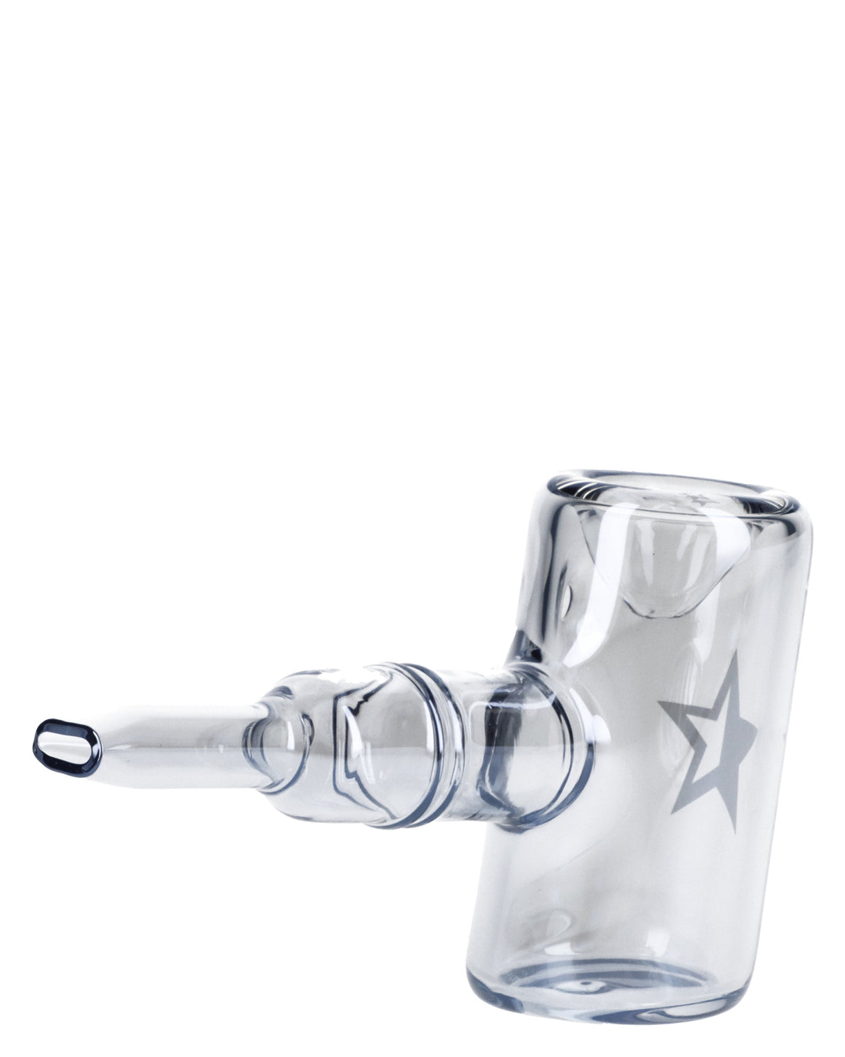 Gray X-Chrome Fumed Sherlock Pipe by Valiant Distribution, 5in, Portable Design
