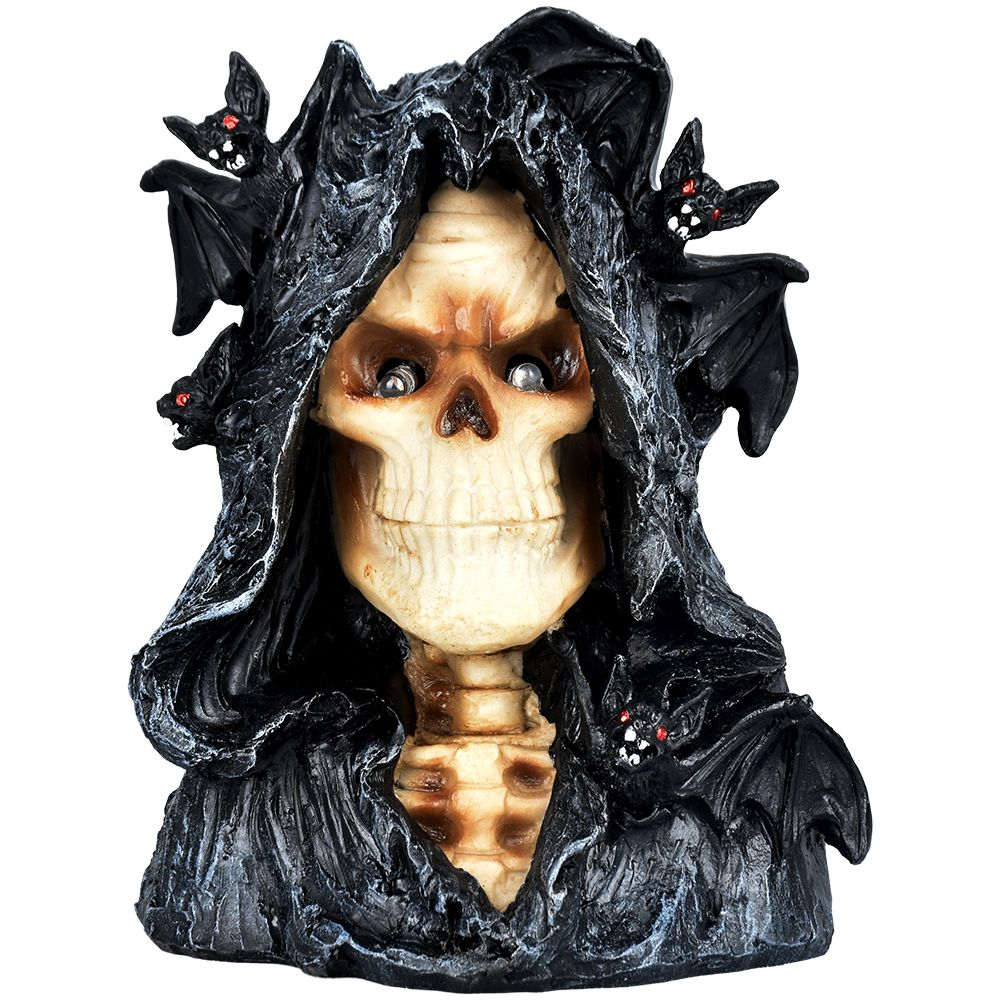 Grim Reaper & Friends Statue with LED Color Changing Eyes | 6.5"