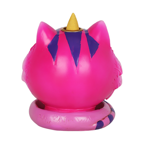 Grinning Cheshire Cat Backflow Incense Burner | 4.25" x 4.5"