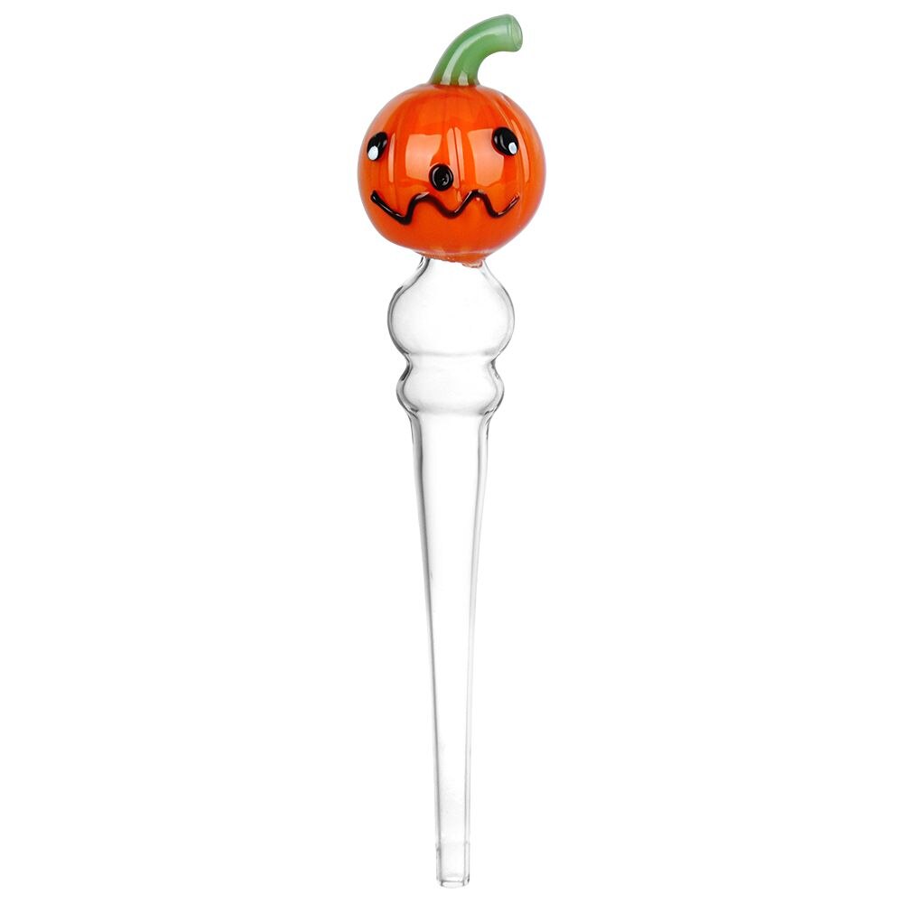 Uncanny Valley Halloween Assortment Glass Dab Straws | Integrated Tip | 6" | 3ct Bundle