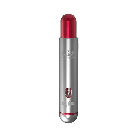 Hamilton Devices Daypipe in Red - Steel Dry Herb Pipe with Rotating Bowl - Front View