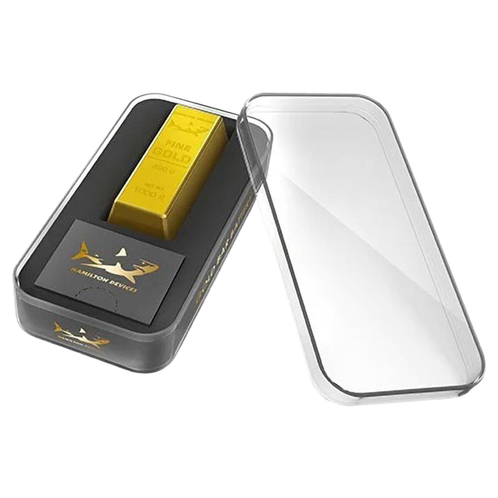 Hamilton Devices Gold Bar 510 Vape Battery, 480mAh, Zinc Alloy, Top View