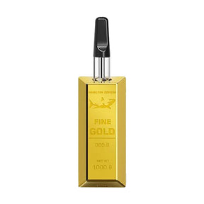 Hamilton Devices Gold Bar 510 Vape Battery, Zinc Alloy, 480mAh, front view on white background