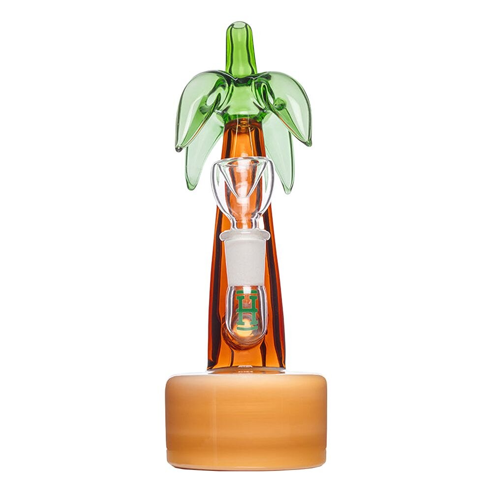 Hemper Beach Box Palm Tree Water Pipe | 7" | 14mm F