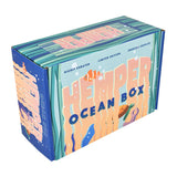 Hemper Ocean Box packaging with vibrant aquatic design, front view on white background
