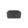 Hemper Silicone Caché Debowling Ashtray in Black - Durable, Easy-to-Clean Design