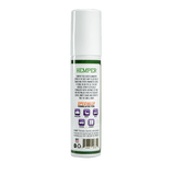 Hemper Tech Odor Eliminator Spray bottle, front view, designed for smoke odor removal