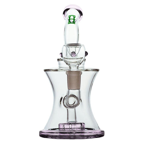 Hemper V2 Hourglass Glass Water Pipe | 7" | 14mm F