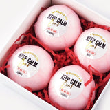 Her Highness Keep Calm Bath Bomb 4 Pack