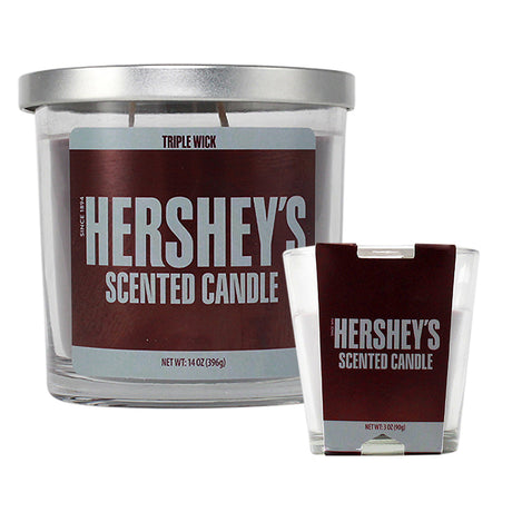 Smoke Out Candles Hershey's Chocolate Scented Soy Wax Candle, 3 oz with Triple Wick