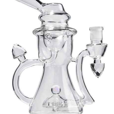 High Five Cloud Cover Diamond Incycler with 90 Degree Female Joint, E-Nail Compatible