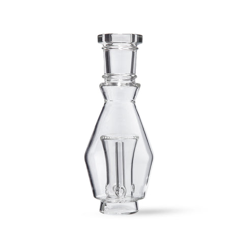 High Five Duo Herb Mouthpiece made of Borosilicate Glass, front view on white background