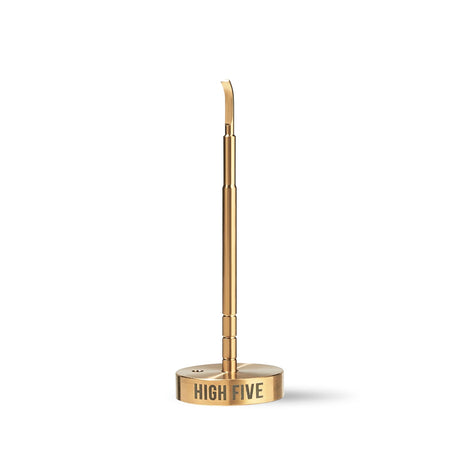 High Five Vape Micro E-Nail Quartz Ebanger Kit Gold Flat Tip Dabber