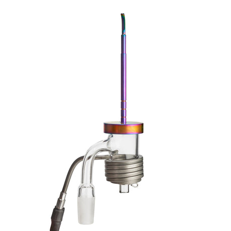 High Five MICRO E-Nail Quartz E-Banger Kit for Concentrates - Side View