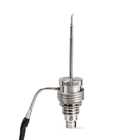 High Five MICRO E-Nail with Titanium Nail Kit for Concentrates - Front View