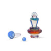 High Five Terp E-Slurper Cap Set in Solar Flare variant, front view on white background