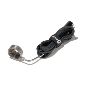 High Five Terp E-Slurper Coil for E-nails, 6ft length, ideal for concentrates, side view
