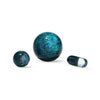 High Five Blue Stardust Dichro Terp E-Slurper Marble Set for Dab Rigs - Front View