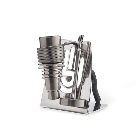 High Five V2 Coil Stand for E-Nails, durable steel design, side view on white background