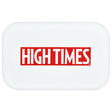 High Times White Magnetic Tray Lid, 11"x7", top view on seamless white background