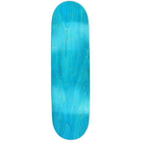 Pulsar High Times Cannabear SK8 Deck in blue, 32.5" x 8.5", front view on white background
