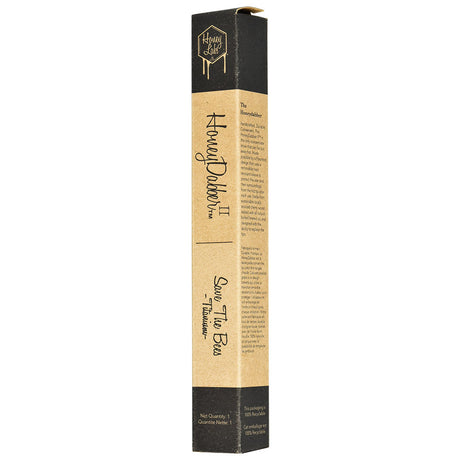 Honey Dabber II Cherry Wood Dab Straw | Save the Bees Packaging