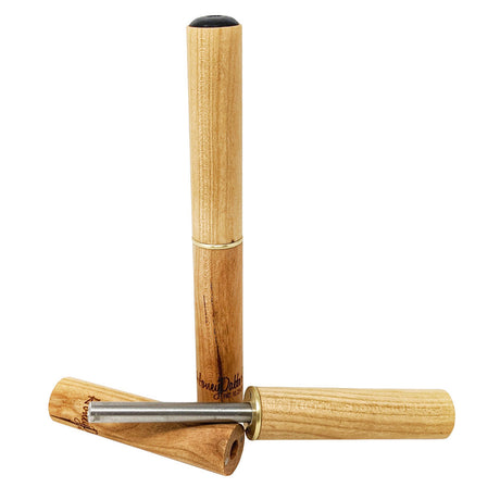 Honey Dabber II Cherry Wood Dab Straw | Titanium Tip