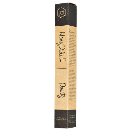Honey Dabber II Cherry Wood Dab Straw | Quartz Tip Packaging