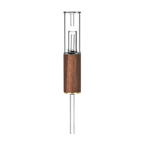 Honey Labs HoneyDabber 3 Black Edition with Quartz Tip, 6.25" length, front view on white