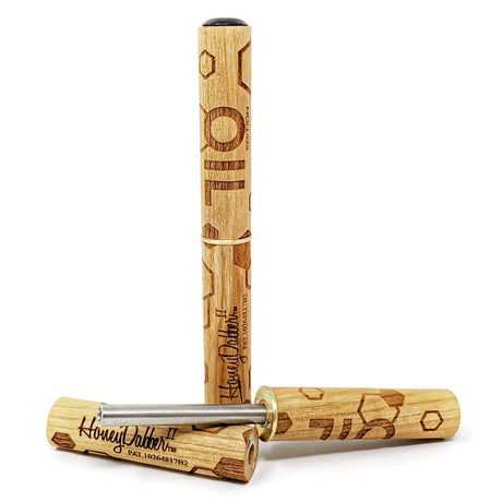 Honey Labs HoneyDabber II 710 Limited Edition wooden dab straw with titanium tip