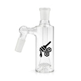 Honeybee Herb Honeycomb Disc Perc Cylinder Ash Catcher