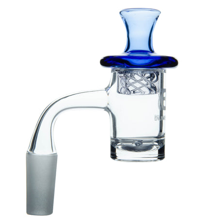 DANK BANGER Hybrid Banger Combo Set with blue accents, 45-degree joint, and heavy wall design