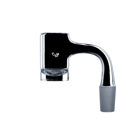 DANK BANGER Hybrid Spinner Banger Combo Set, Quartz and Steel, Side View on White Background
