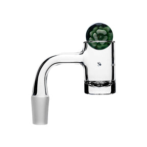DANK BANGER Hybrid Spinner Banger Combo Set - Quartz Banger with Steel Spinner Cap