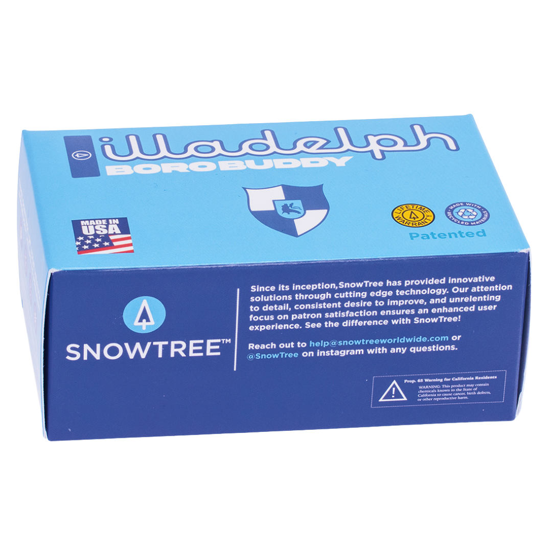 Illadelph x BoroBuddy Magnetic Cleaner by Snowtree in packaging - Front View