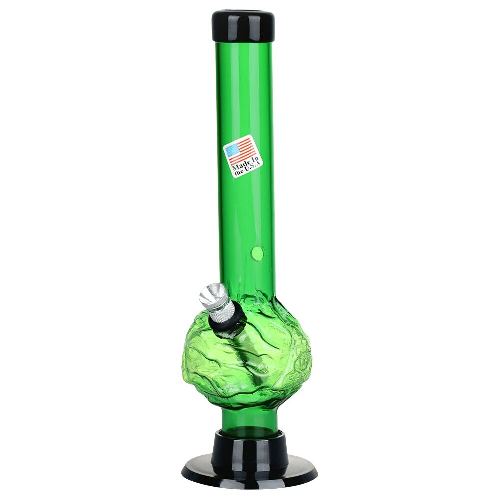 Illuminati Acrylic Water Pipe | 8" | Colors Vary