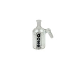 Daze Glass - 14mm Clear Ash Catcher with Tree Perc - Front View on White Background