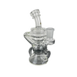 Beta Glass Labs Klein 2.0 Dab Rig in Clear with 14mm Female Joint, 90 Degree Banger Hanger Design